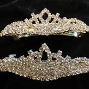 Silver Crystal Hair Accessories for Special Occasions